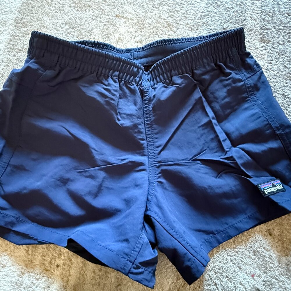 Patagonia Size Large 12 Blue Shorts Kids Girls Youth